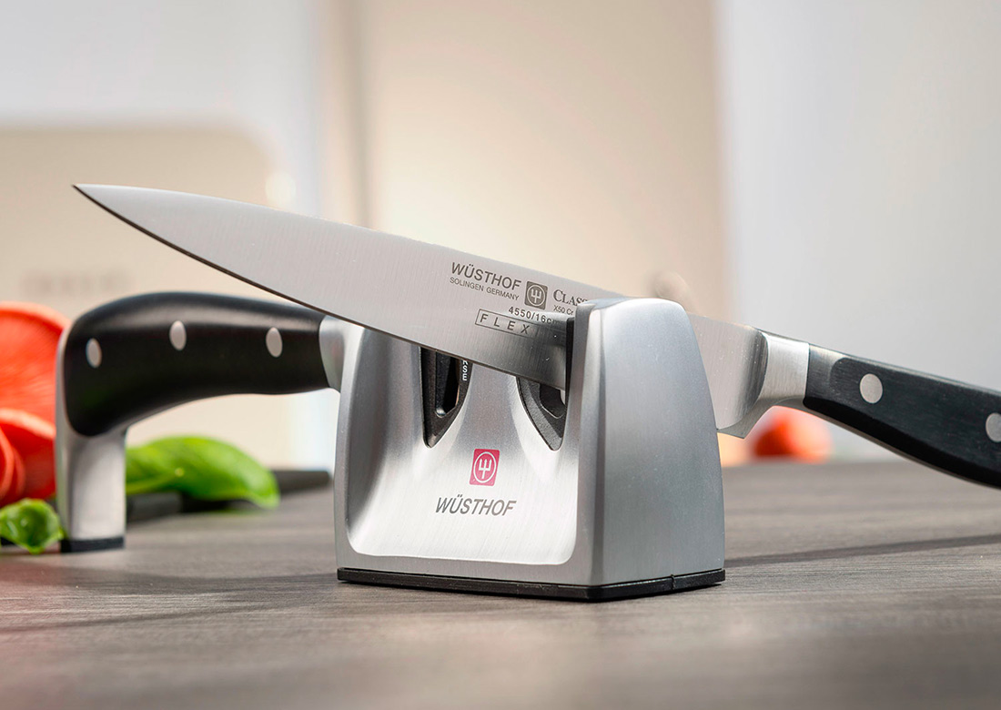 Aiguiseur De Couteaux Diamant Pro Diamond Fingers - Affûtage Rapide à 20° Pour Couteaux De Cuisine